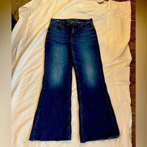 American eagle size 4 high rise wide leg